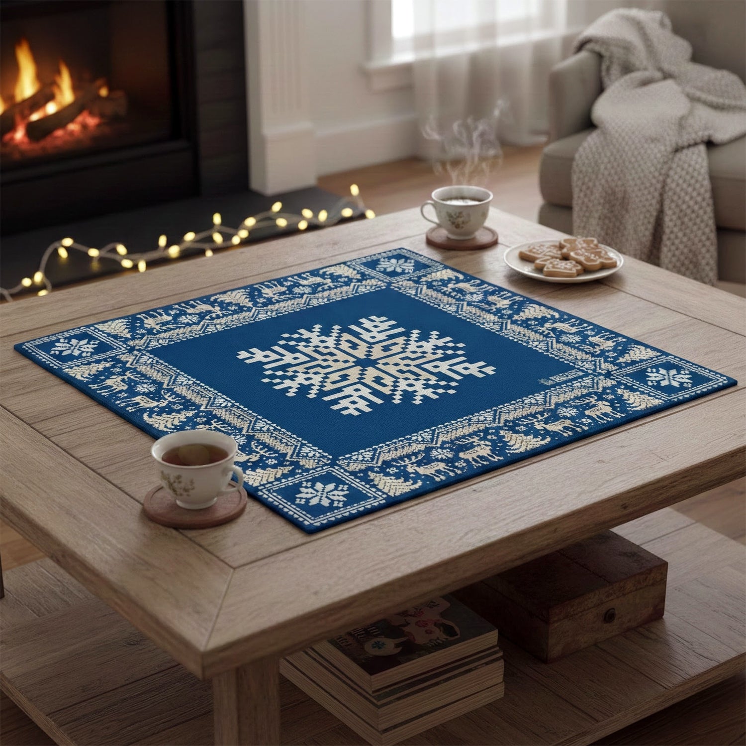 Après Ski Mahjong Mat