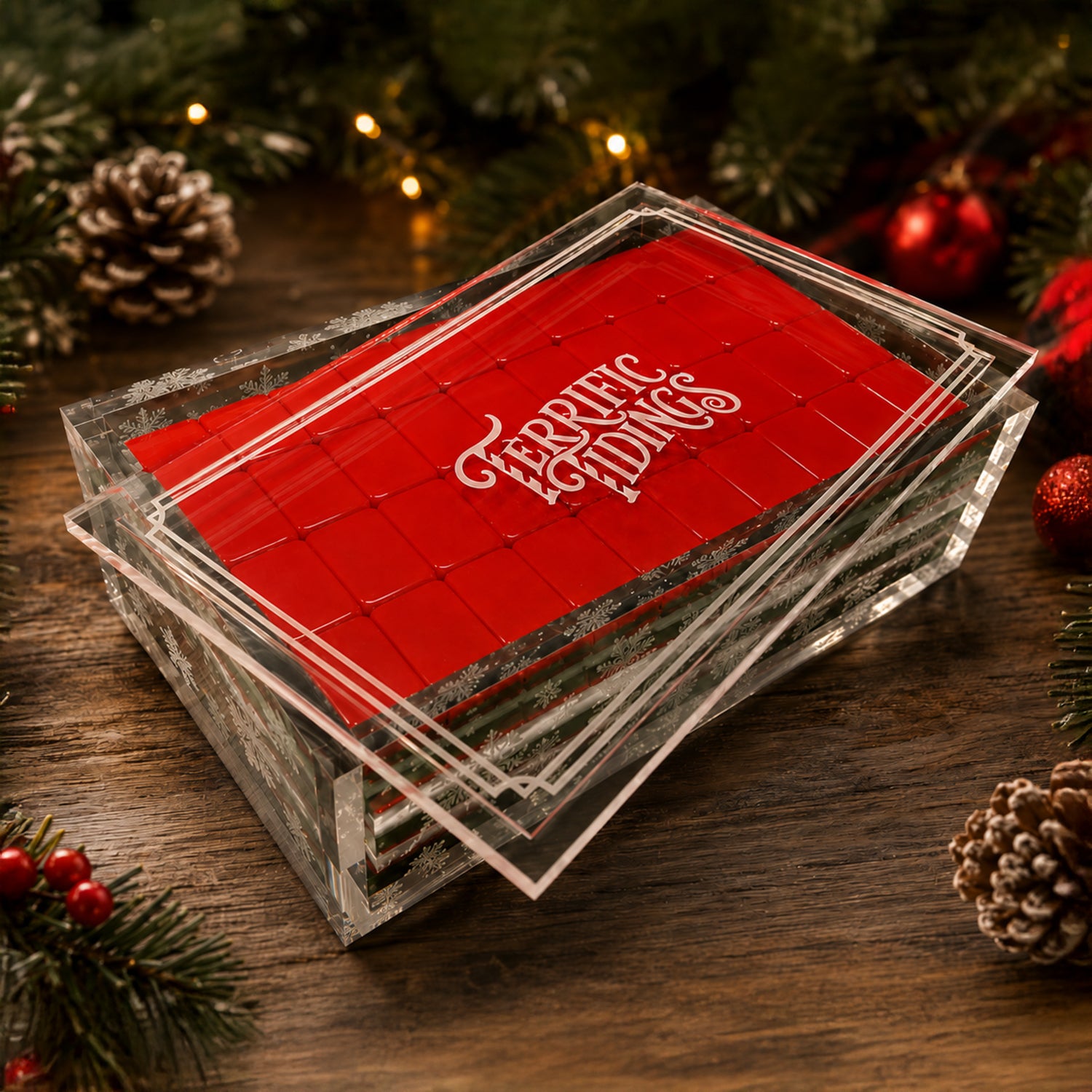 Terrific Tidings Collector's Acrylic Display Box