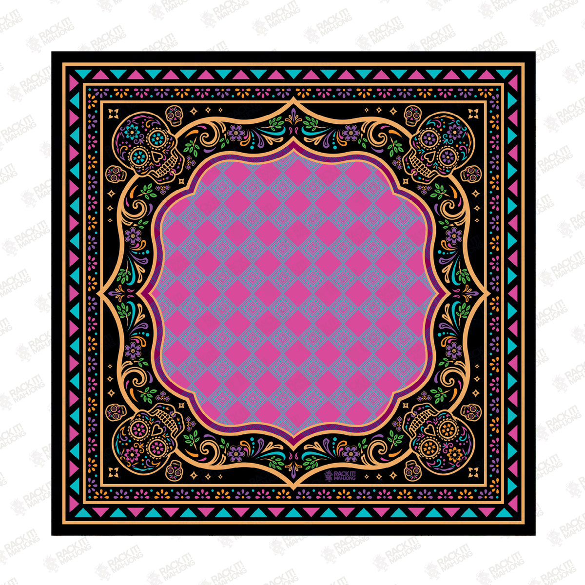 Day of the Dead (Día de los Muertos) Mat BACK ORDER 3-4 WEEKS