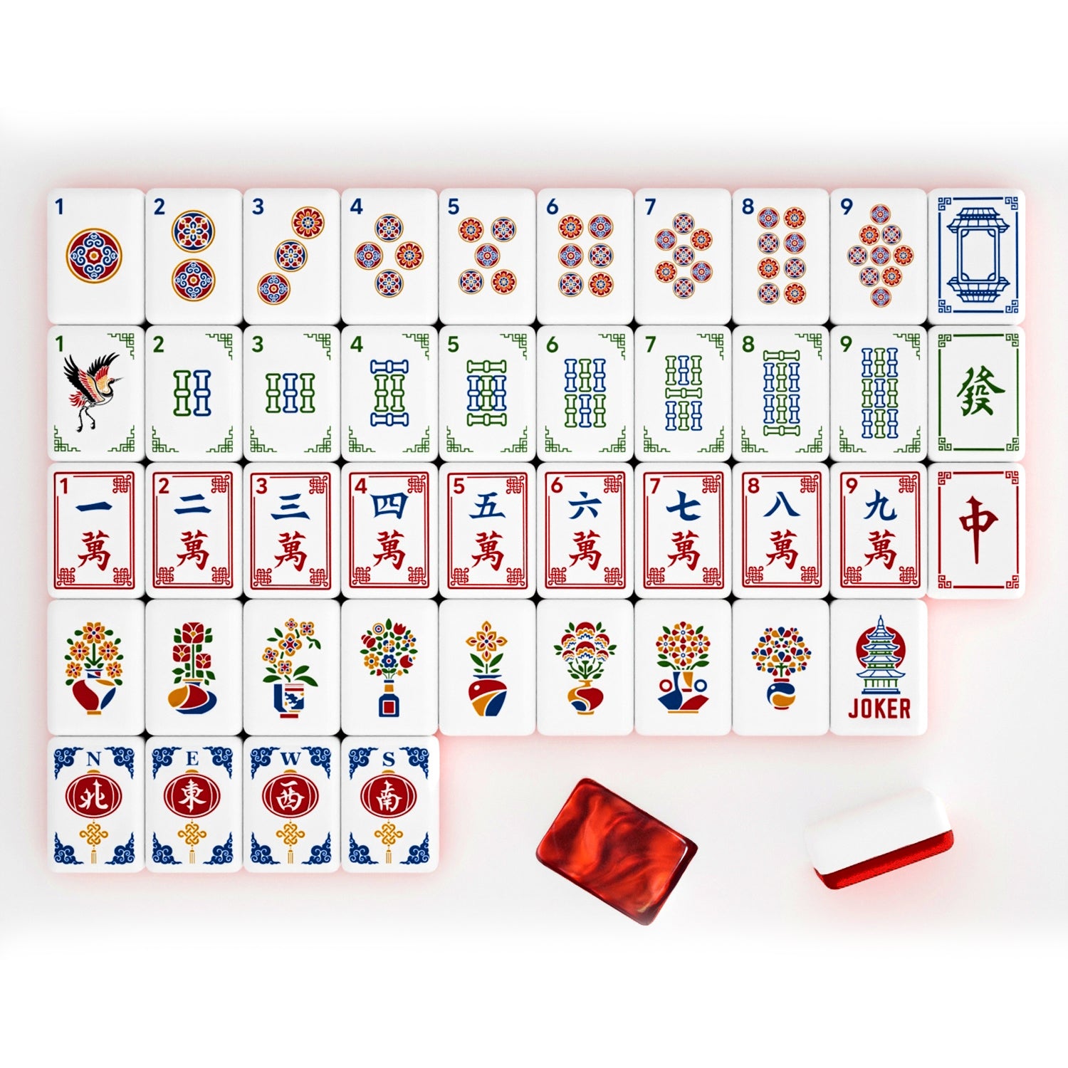 Legacy Tiles & Mat Bundle | Ruby Edition (PRE-ORDER SHIPS IN MAY)
