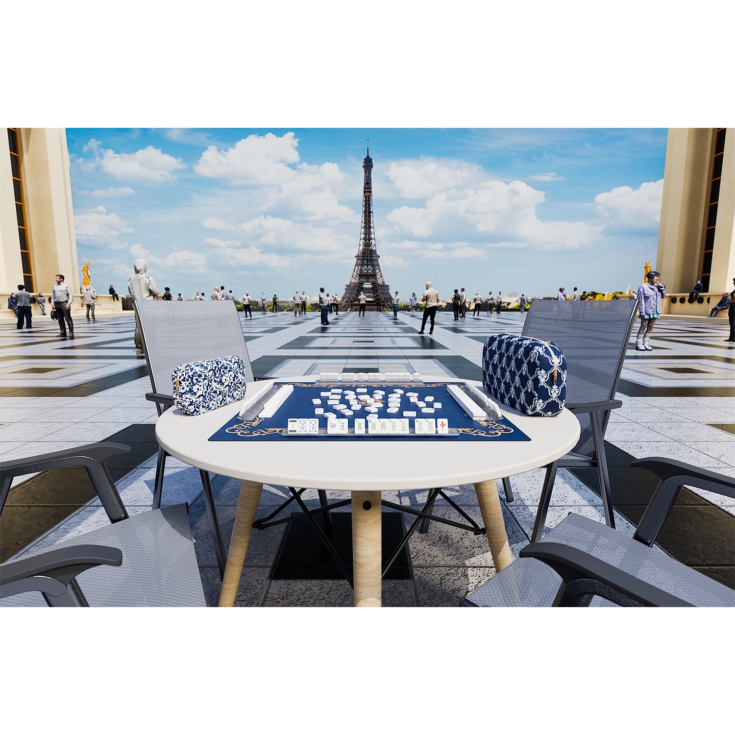Parisian Royale | American Mahjong Full Travel Set