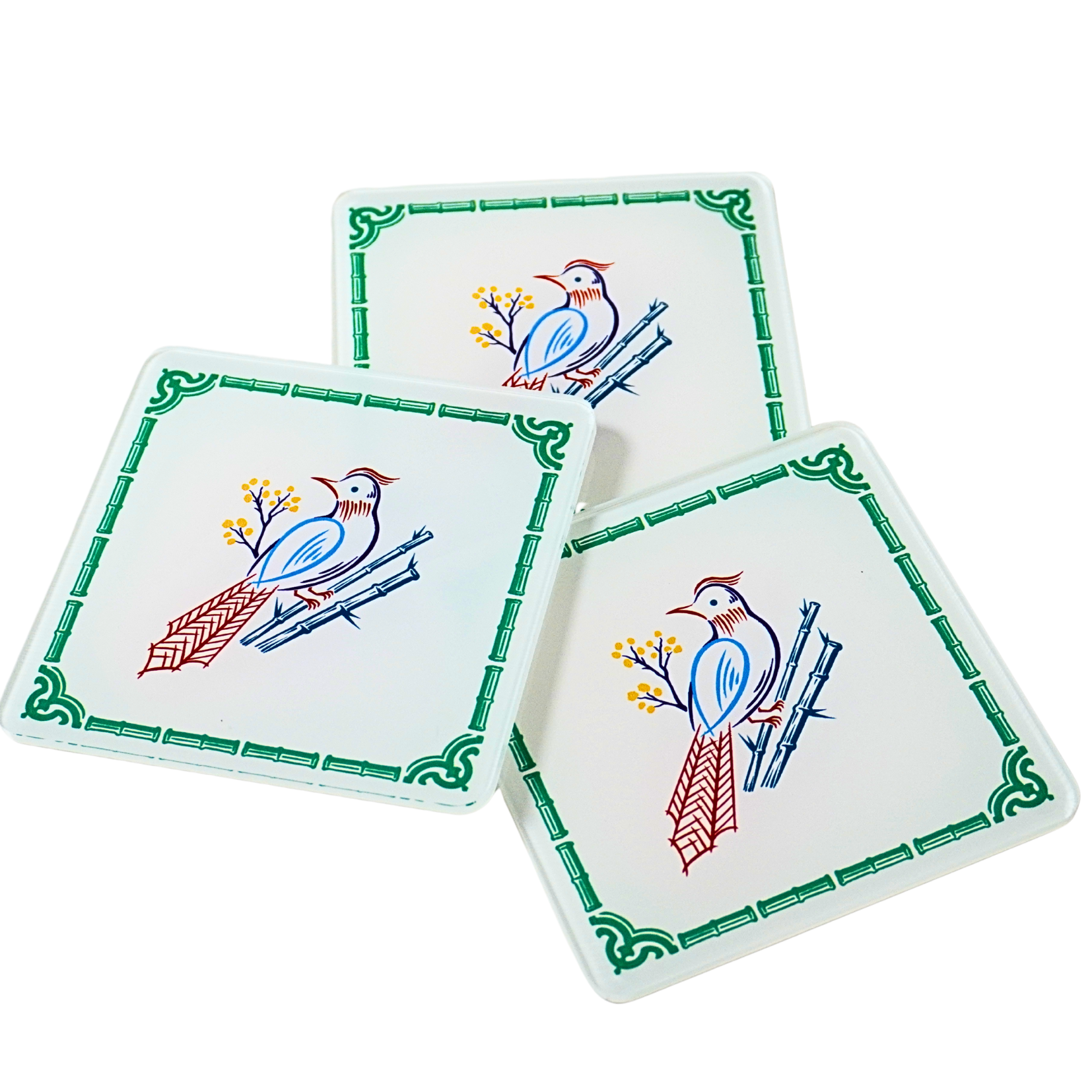 Bird Bam Acrylic Coaster