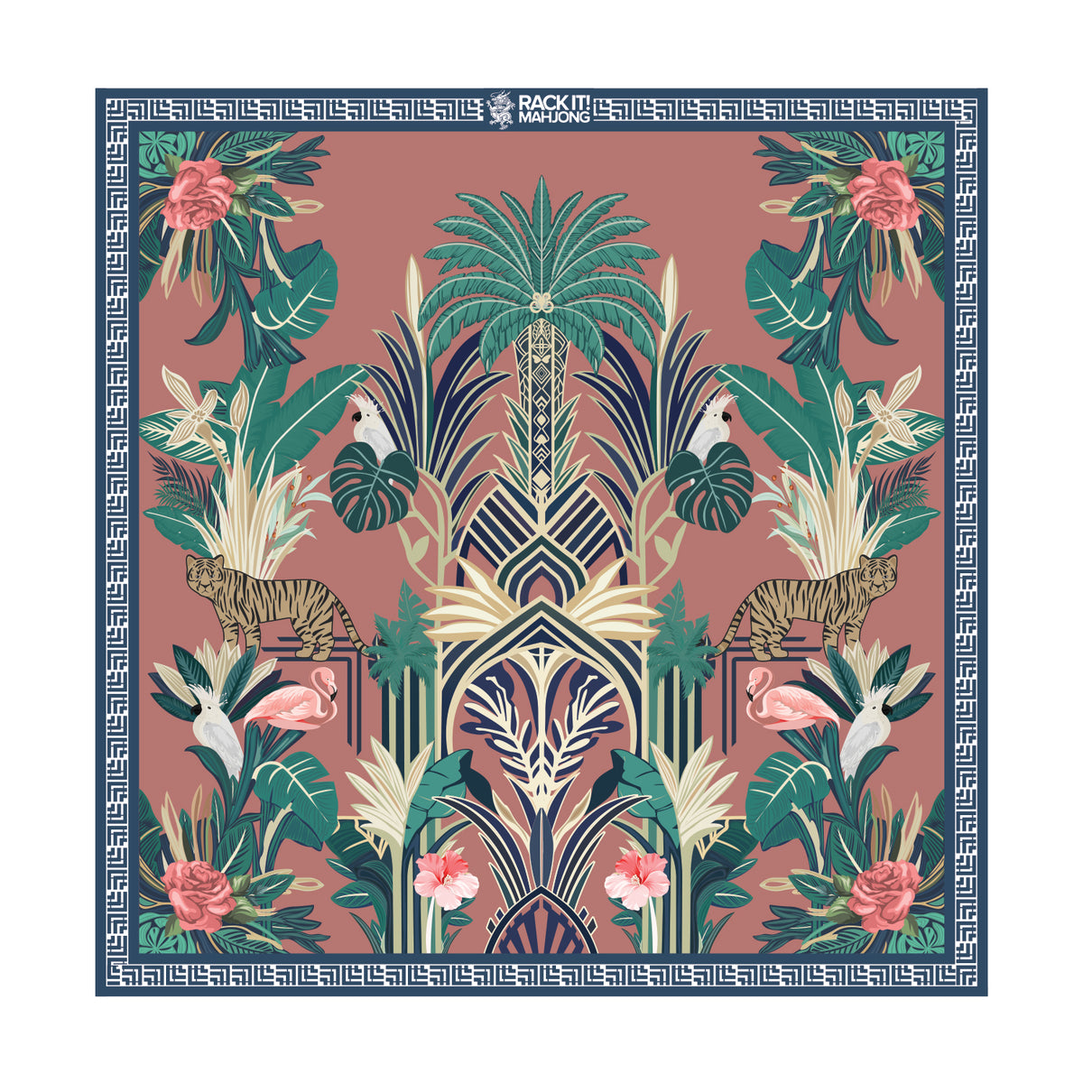 Jungle Royale Mahjong Mat