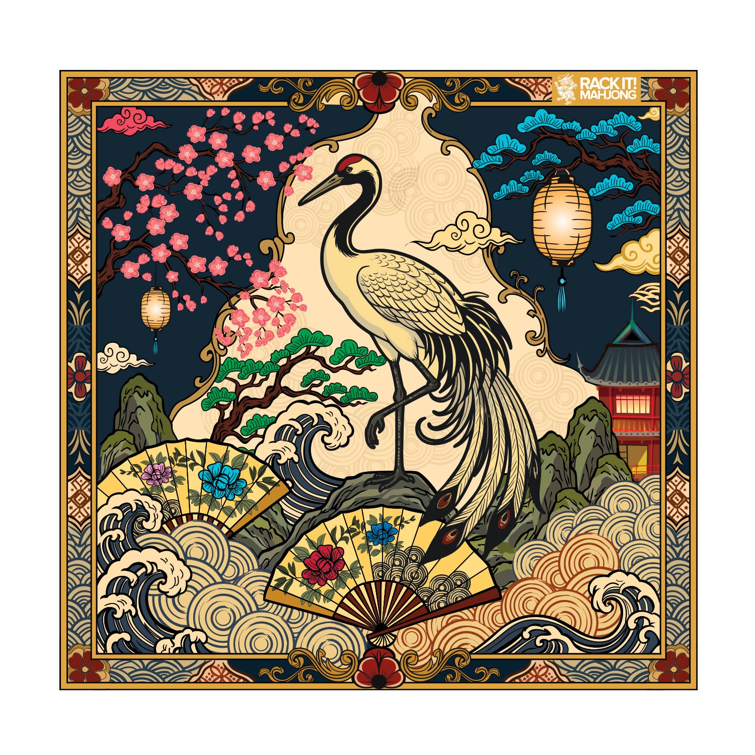 Kyoto Dreams Mahjong Mat