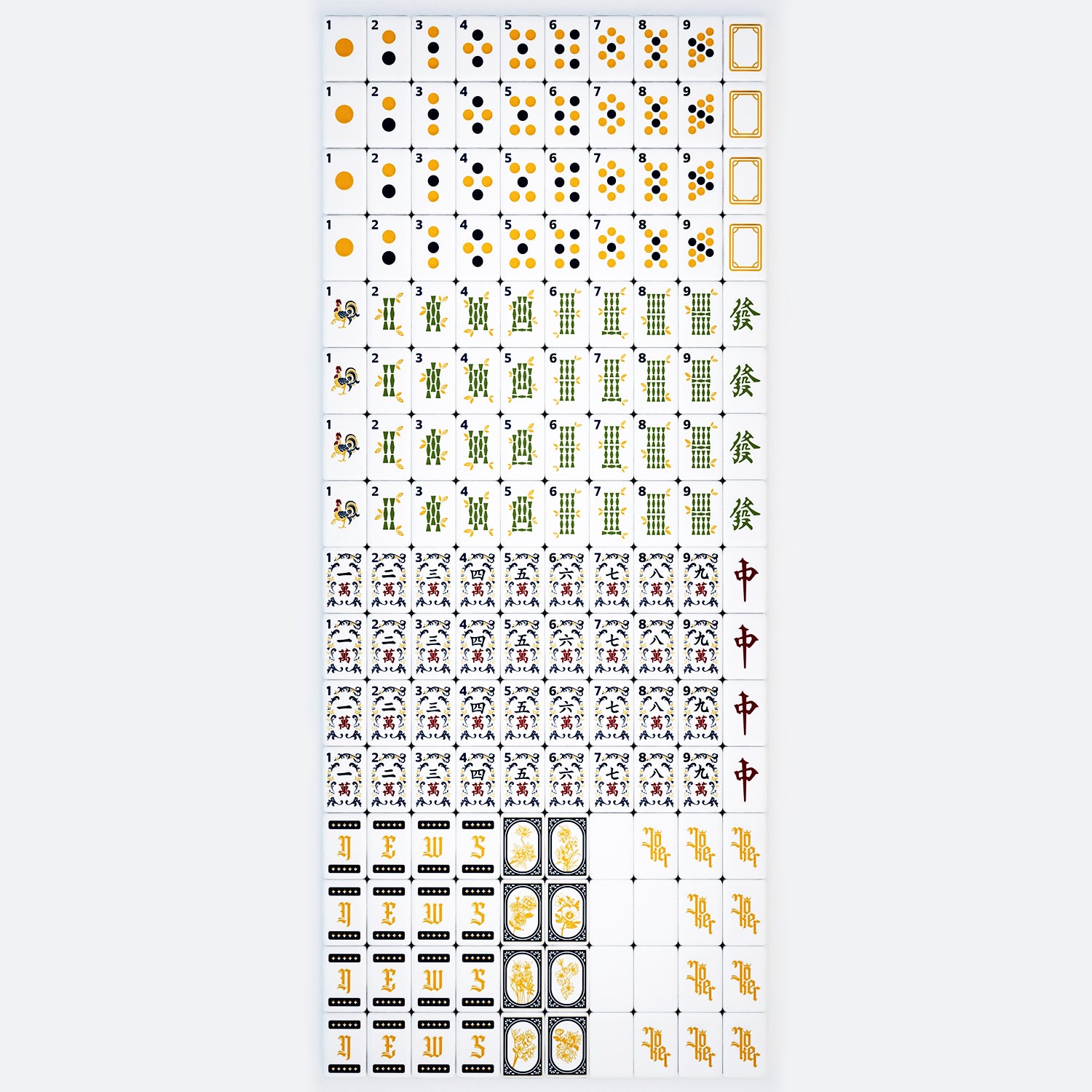 Parisian Royale | American Mahjong Full Travel Set